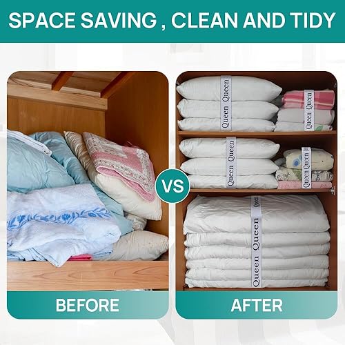 Miniatura 4 de FGY Bandas de organizador de sábanas elásticas para ropa de cama para almacenamiento de ropa de cama y organización de sábanas, 4 piezas (Queen)