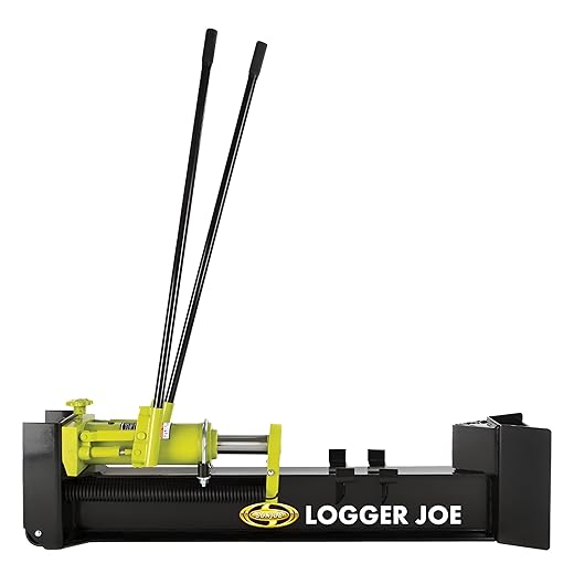 Sun Joe LJ10M 10-Ton Hydraulic Log Splitter, Green