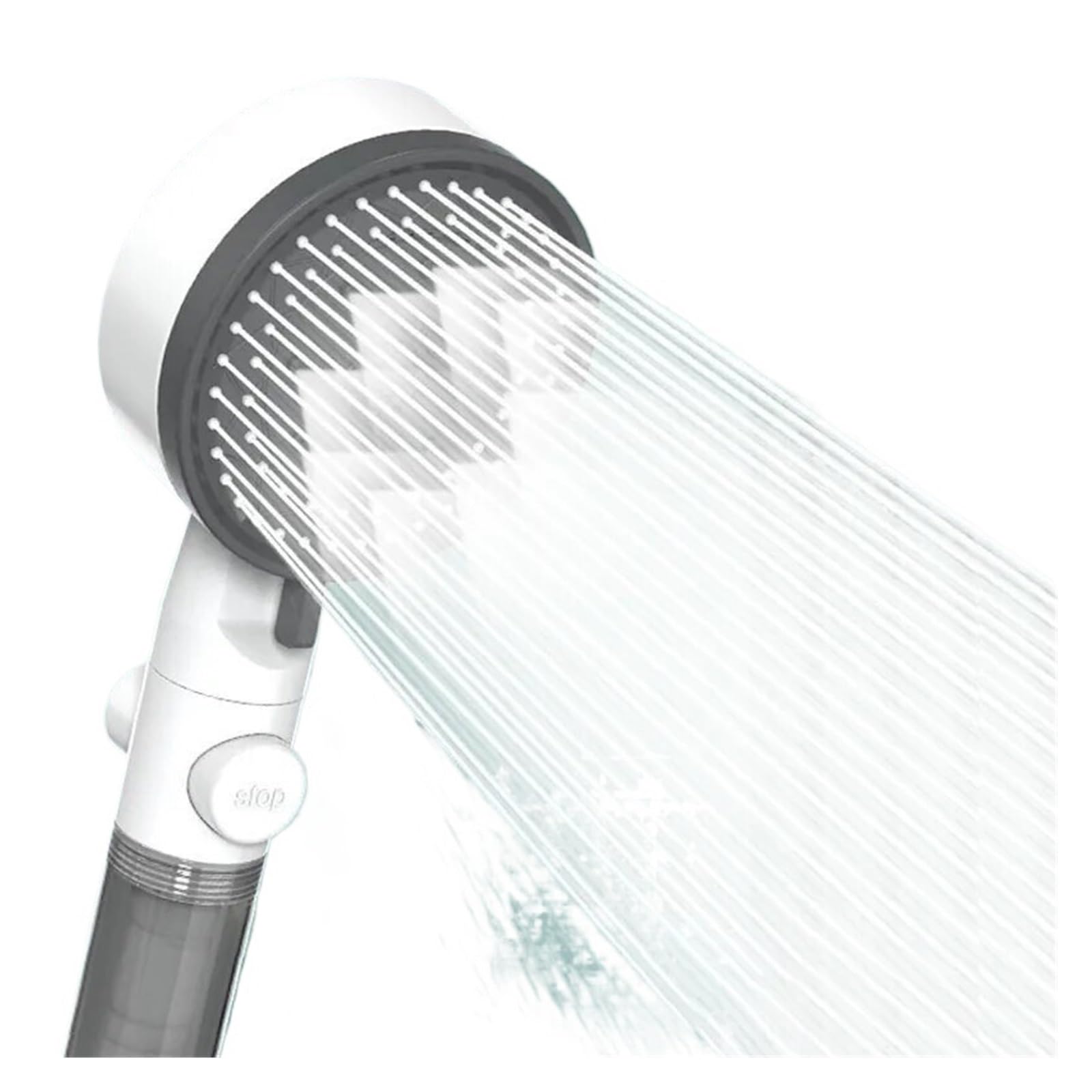 Kldcfhdr Black 1Pcs 8 Mode Shower Head Water Filter