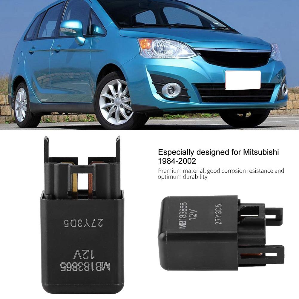 Amazon.com: Aramox Relay,MB183865 12V Black Car Auto Relay Module 