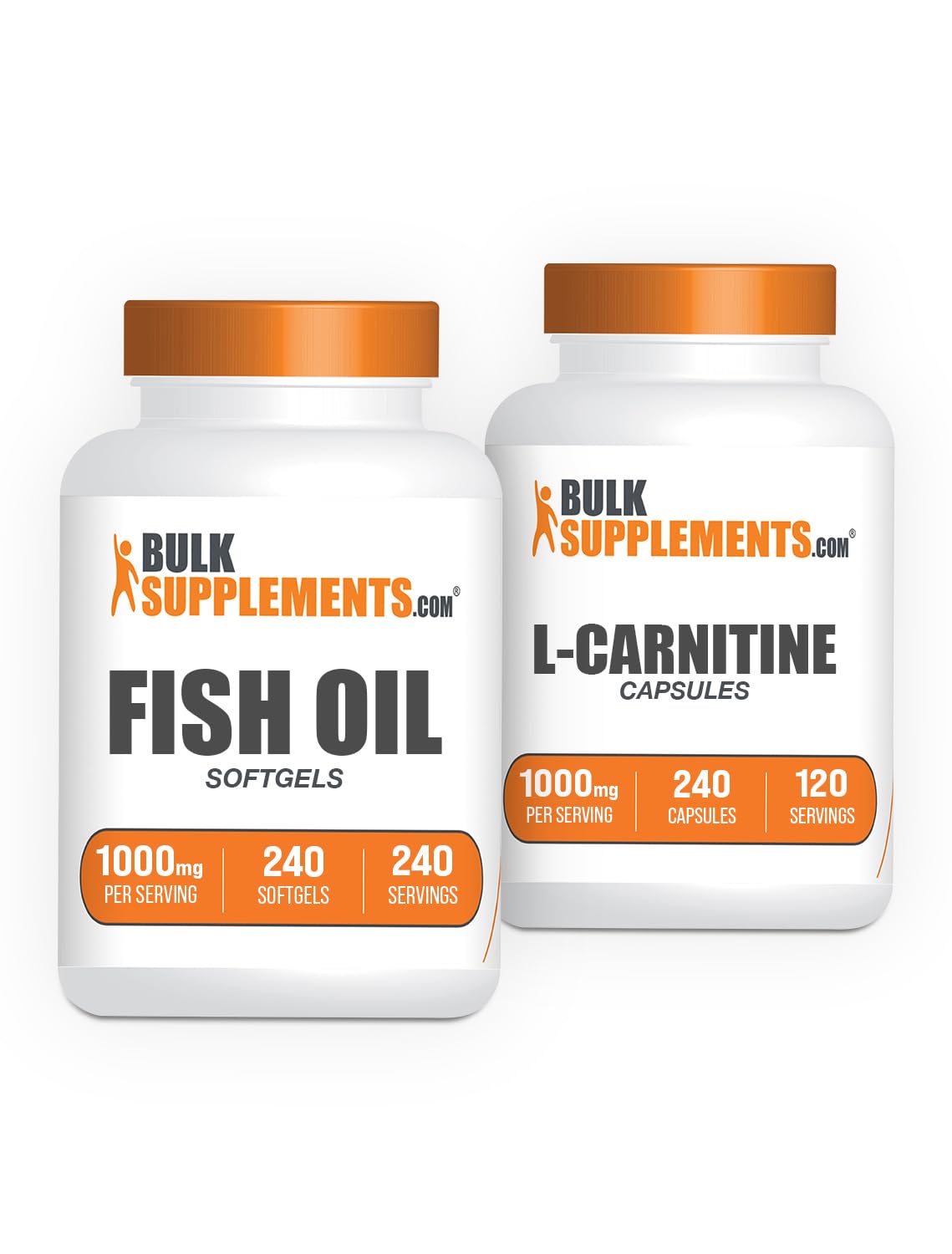 fish oil and l carnitine Amazon.com: BulkSupplements Fish Oil 1000mg Softgels + L-Carnitine Capsules  Bundle : Health & Household