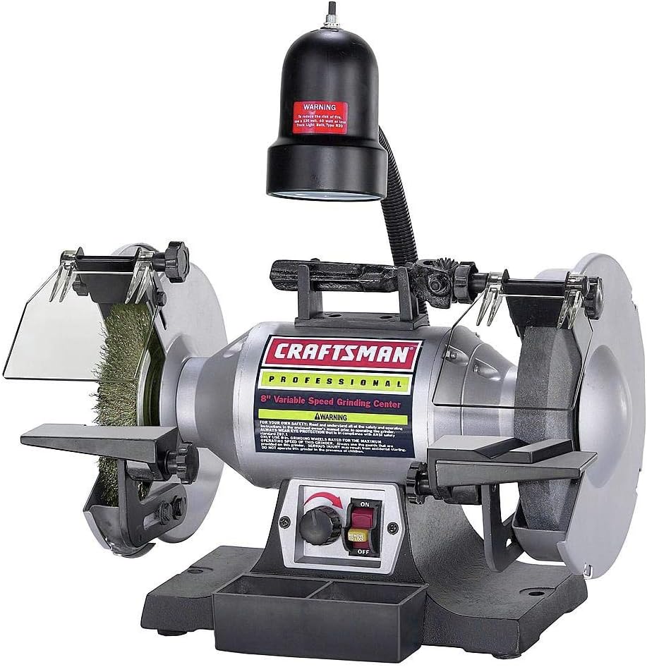 Craftsman 921162 8 in. Professional Variable Speed Bench Grinder