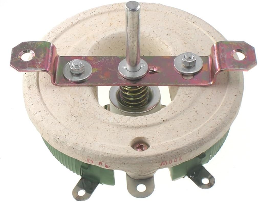 300W Disk Ceramic Variable Resistor BC1-300W BC1 Adjustable Adj Wirewound Rheostat 1Pcs(20R)