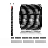 Vista 51 de Cable eléctrico de calibre 16, 3 conductores, 50 pies, cable de 16 AWG UL 2464, cable de 3 hilos de cobre estañado PVC trenzado de 16/3 núcleos