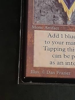 Amazon.co.jp: MTG Mox Sapphire ベータ BETA β R レア 説明文熟読