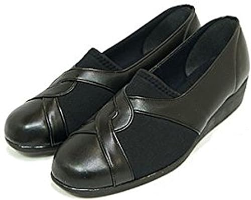 Amazon パシフィック 38 日本製 レディース 外反母趾対応 カジュアルシューズ Pacific パシフィック ローファー スリッポン