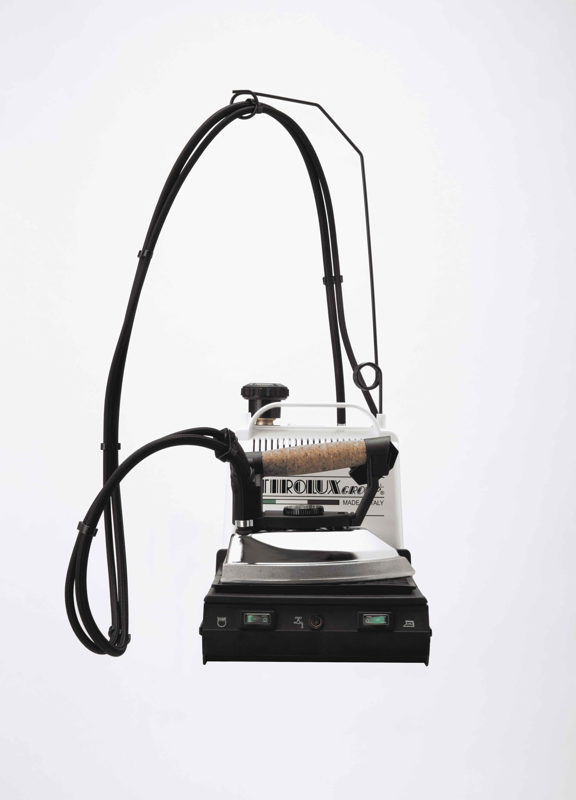 STIROLUX TIPOSTIR 1800 S FERRO DA STIRO PROFESSIONALE CON CALDAIA IN ALLUMINIO IN PRESSIONE - CAPACITA' 1,8L FUNZIONA CON ACQUA RUBINETTO - MADE IN ITALY