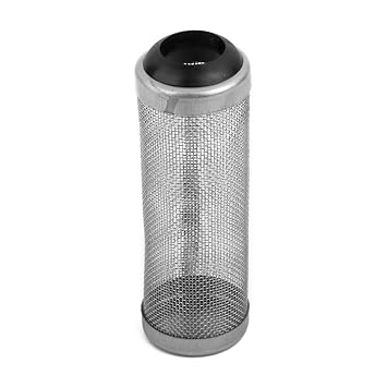 Imported Stainless Steel Filter Guard Flow Fish Shrimp Safe Protect Basket Mesh Net Dia. 16mm