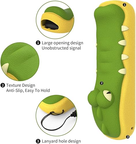 Miniatura 4 de Funda a distancia para TCL Roku Smart TV RC280 RC282 URC280J XRC280J Control remoto universal Reemplazo ligero Funda de silicona con cordón para
