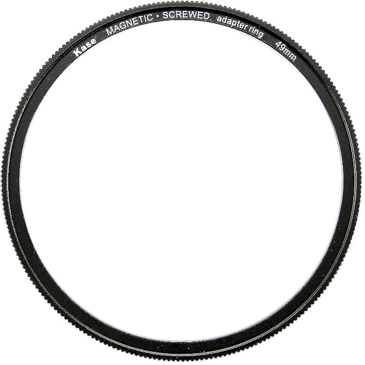 Kase 49mm DIY Female Adapter Ring Converts Conventional Screw-in Filter to Magnetic