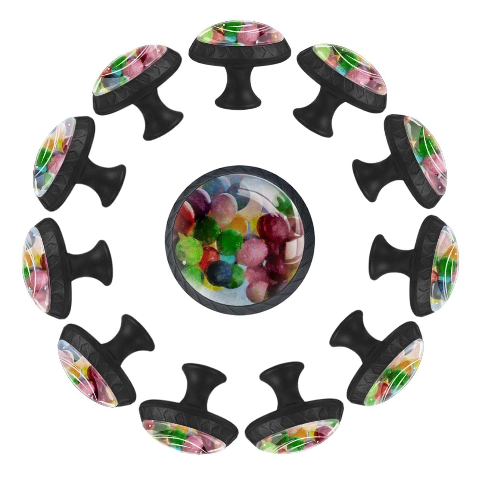 Boutons de tiroir ronds design ballons 35 mm pour mobilier soigné