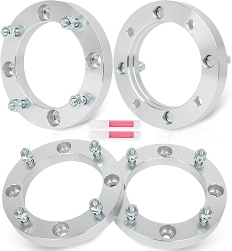 Miniatura 9 de AINTIER Espaciadores de rueda de 1 pulgada 4x156, centrados en 4 lengüetas, 3/8 pulgadas, 5.157 in, compatibles con Sportsman 850 EFI XP con EPS