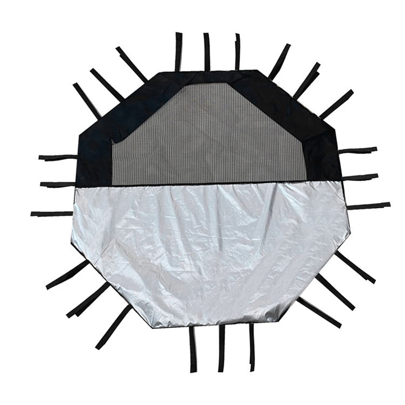 iFCOW Housse de parc pour chien de 61 cm - Housse supérieure résistante au soleil et à la pluie - Pour parc extérieur à 8 panneaux