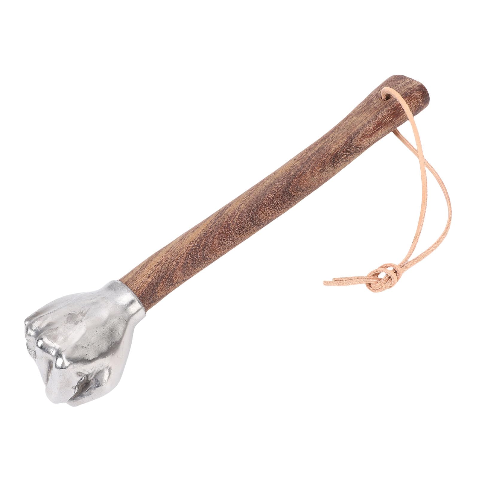 Dpofirs Hammer de Puño Decorativo, Martillo de Forma de Puño de Acero Inoxidable, Herramientas de Hardware de Herramientas Manuales Adecuadas, para Tareas de Luz de Uso de Emergencia (Cabeza de puño)