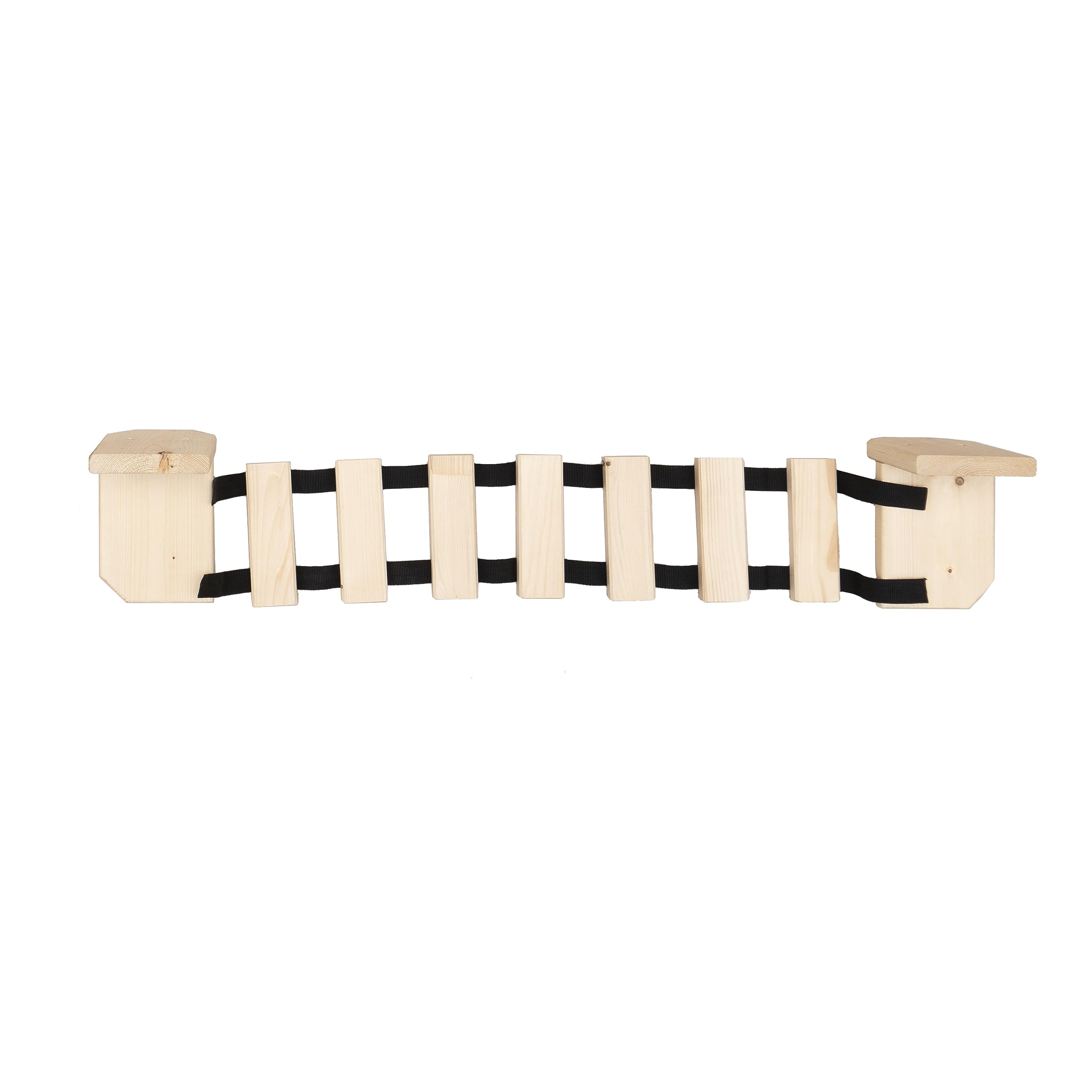 QLS Klimwand voor katten, wandligstoel, kattenligstoel, kattenbed, kattenschap, voor wandmontage, XXL (brug voor katten, zonder schappen