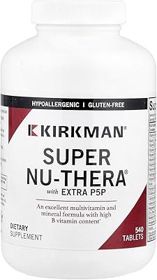 Super Nu-Thera with Extra P5P, 540 Tablets, Kirkman Labs