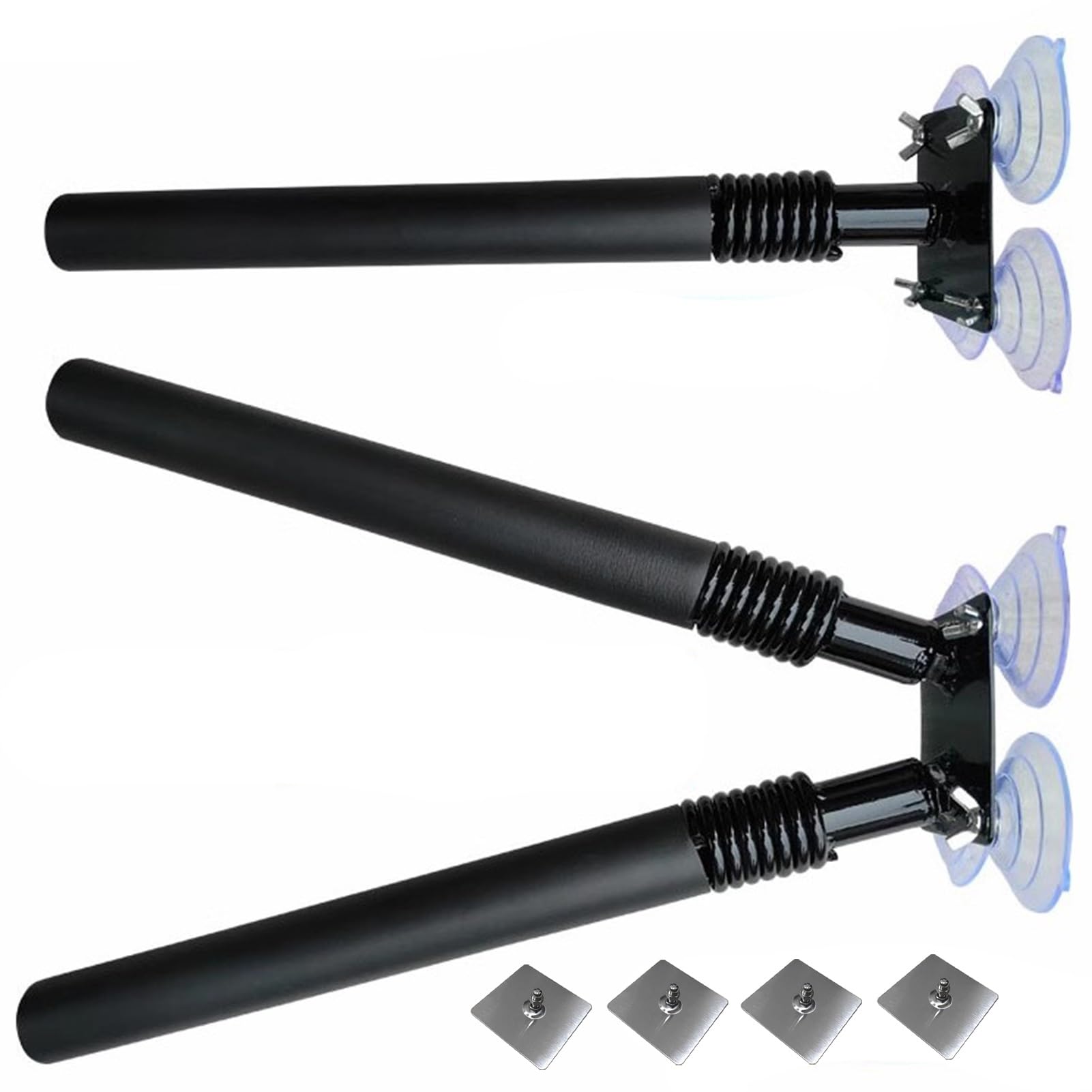 Blazea Wing Chun Dummy Arms Wall Mounted, Portable Spring Pile Hand Martial Arts Dummy, Kung Fu Tai Chi Training Equipment, Easy to Install