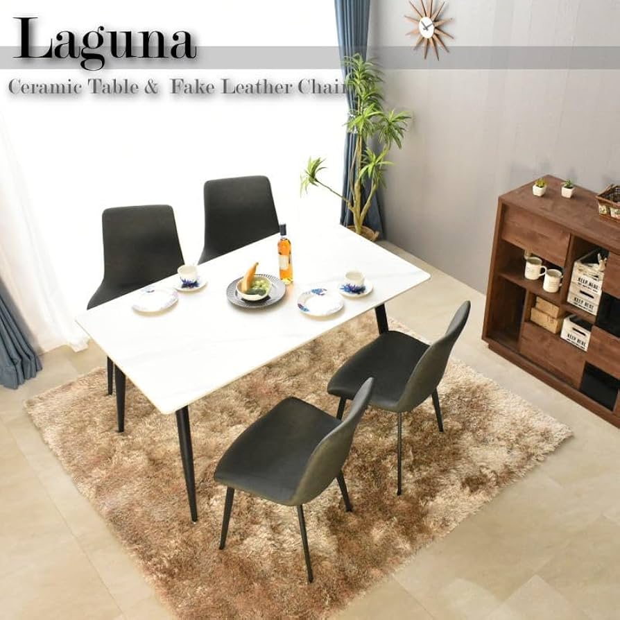 新品　幅140/ホワイト テーブル 4人 おしゃれ セラミックテーブル 5年保証】セラミック ダイニングテーブル セラミックテーブル 幅