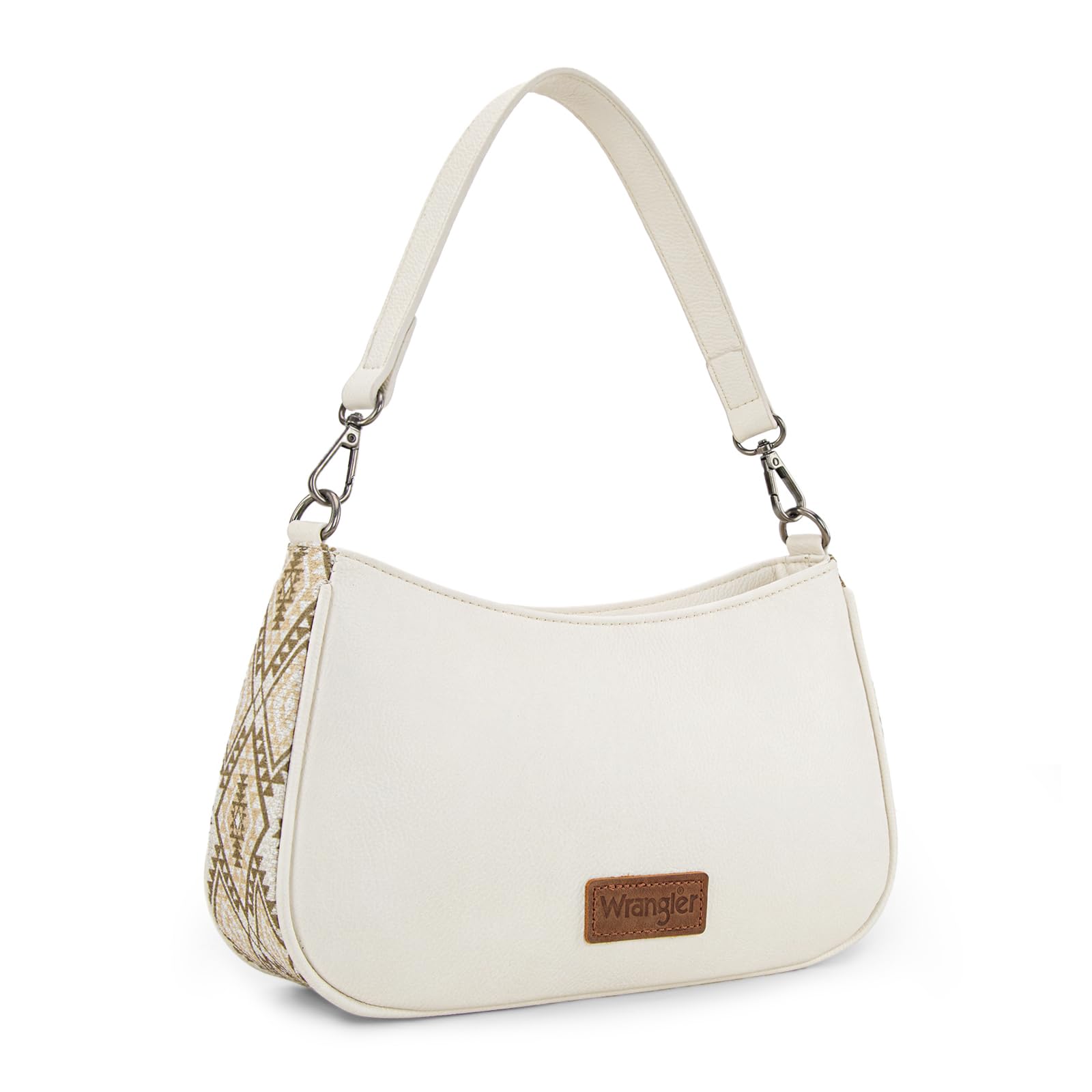 Wrangler Western Shoulder Bag for Women Small Purse Aztec Hobo Bag HandBag with Detachable Strap