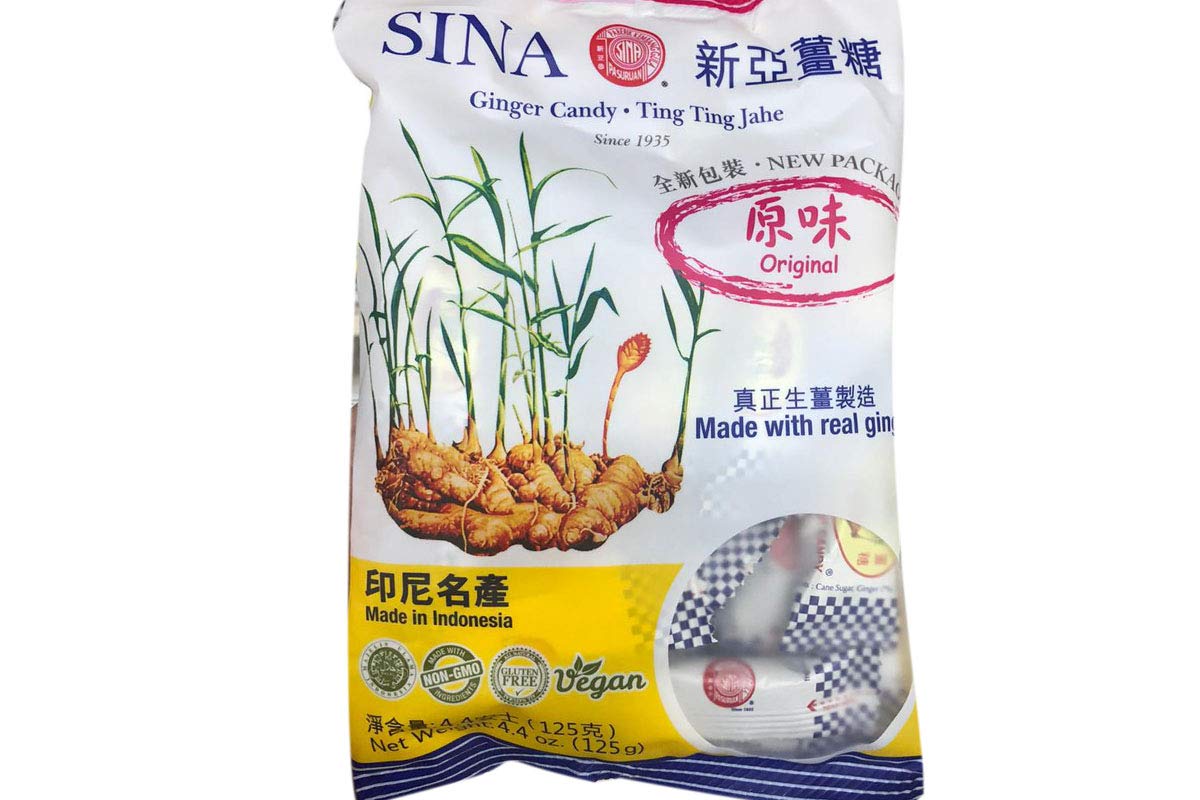 Combo Pack 2 Sina Ginger Candy ting Ting Jahe (Original