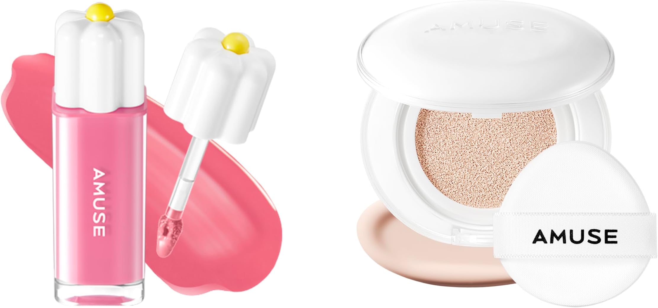 Amuse Daisy Dew Tint 07and Ceramic Skin Perfector Cushion 01