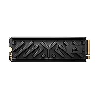 CORSAIR MP700 ELITE 1TB PCIe 5.0 x4 NVMe M.2 SSD – Dissipatore in Alluminio Incluso – Fino a 10,000MB/sec