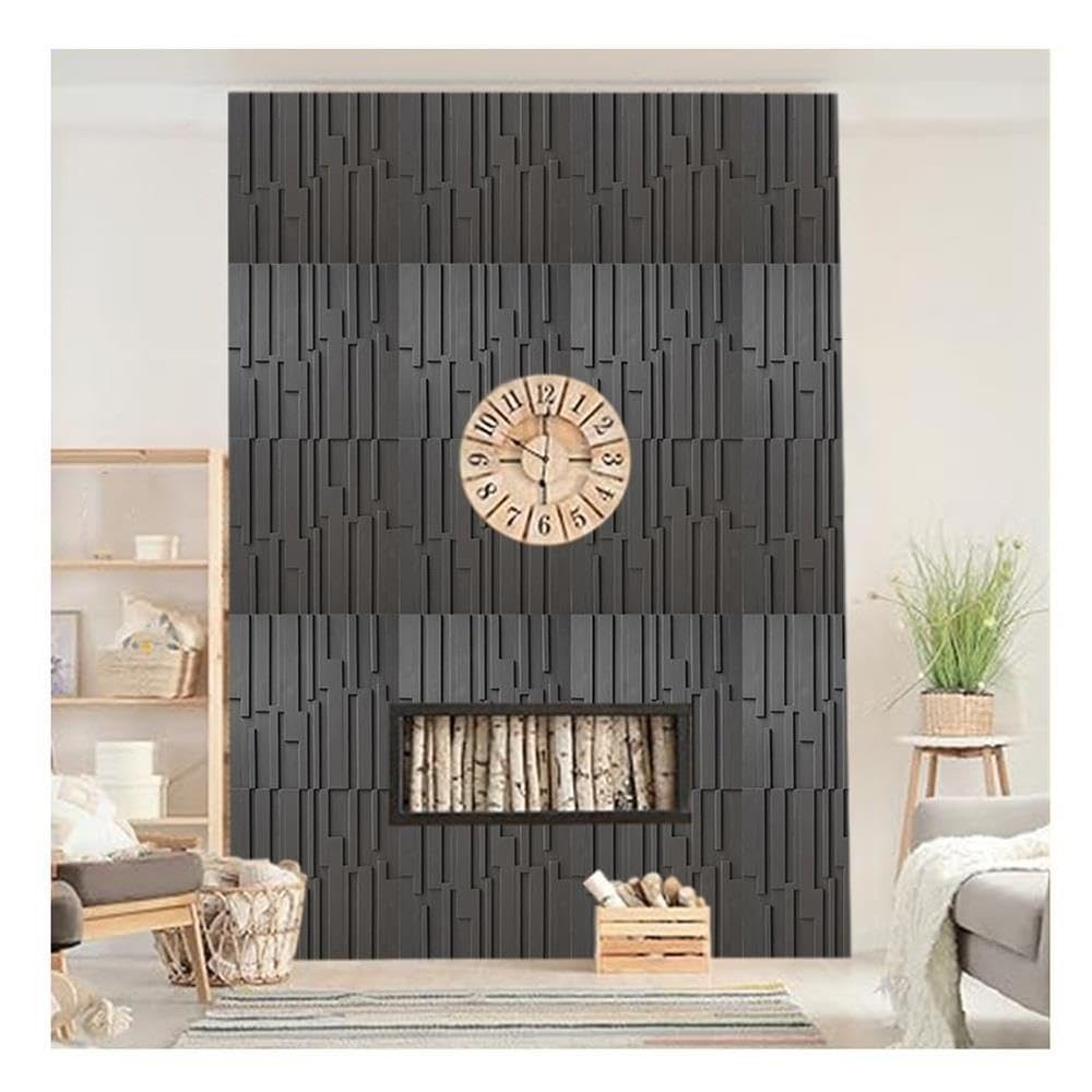 Pannelli murali 3D effetto pietra per interni, Rivestimento murale leggero