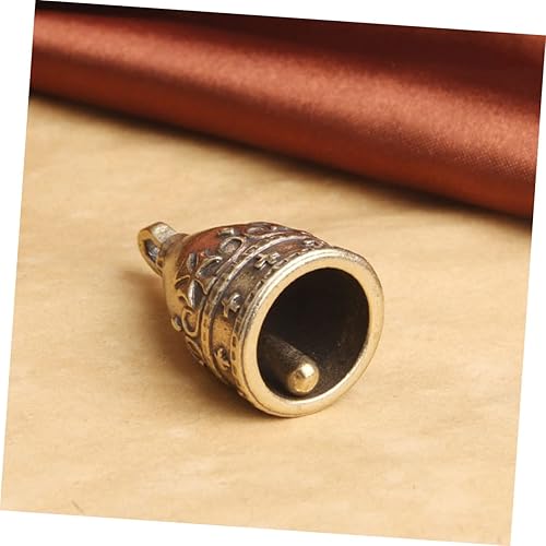 Miniatura 7 de 3 campanas de viento de latón, campanas vintage, campanas artesanales, estatua de campanas de viento, cascabeles de viento, encantos de figurita de