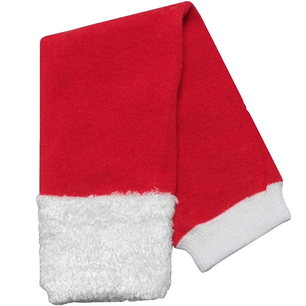 Babyleg's Uni-sex Baby Santa Baby Leg Warmers Red