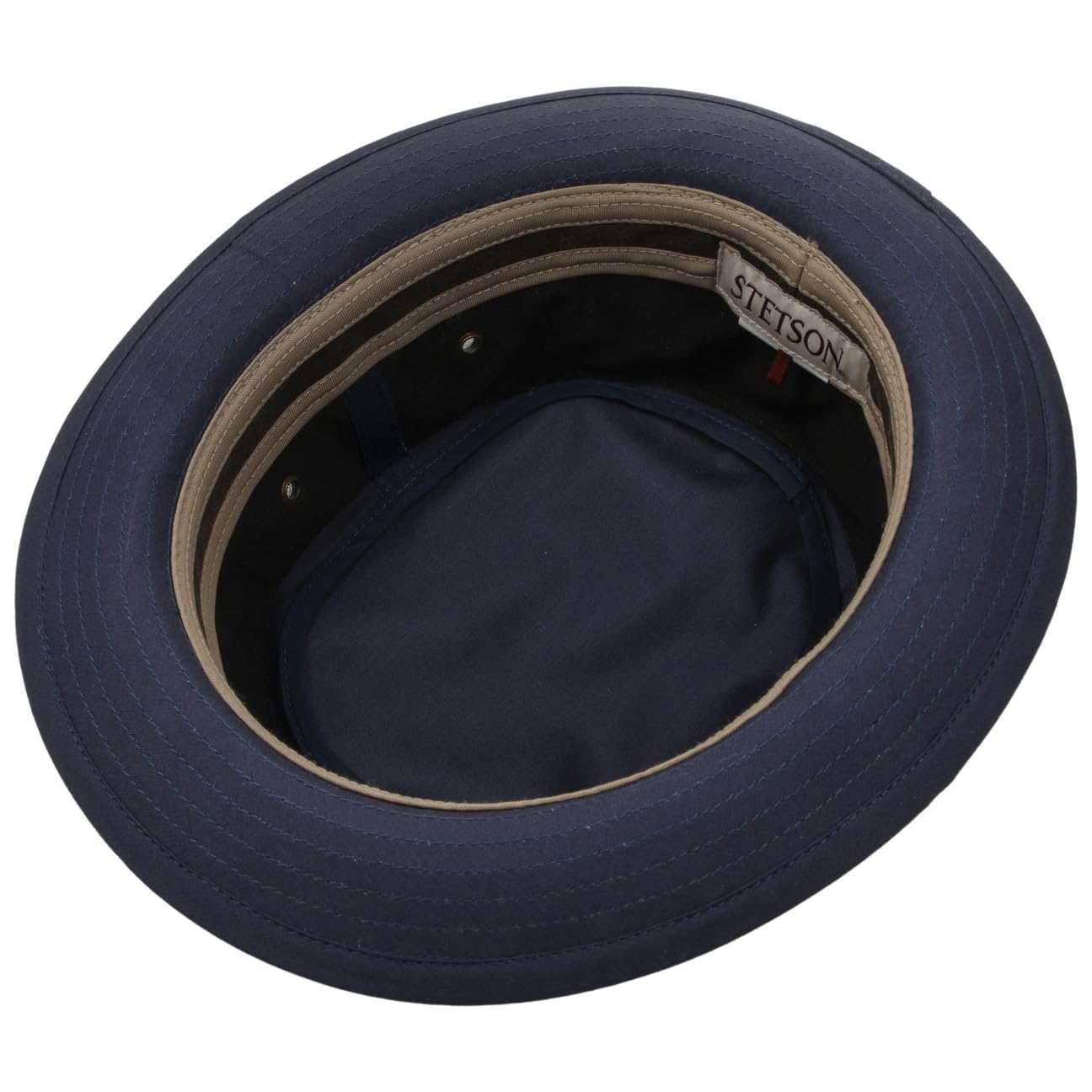 Stetson Classic Band Sombrero Pork pie Tela Proteccion UV 40 Hombre Primavera Verano
