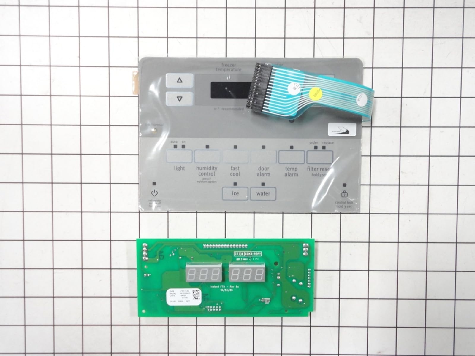 OEM Whirlpool W10740218 Controllo Frigorifero Elec Refer - Foto 6