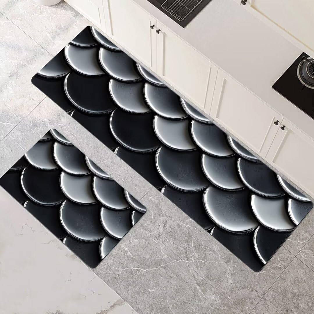 Alfombras de cocina lavables y de secado rápido para un comedor y pasillo impecables