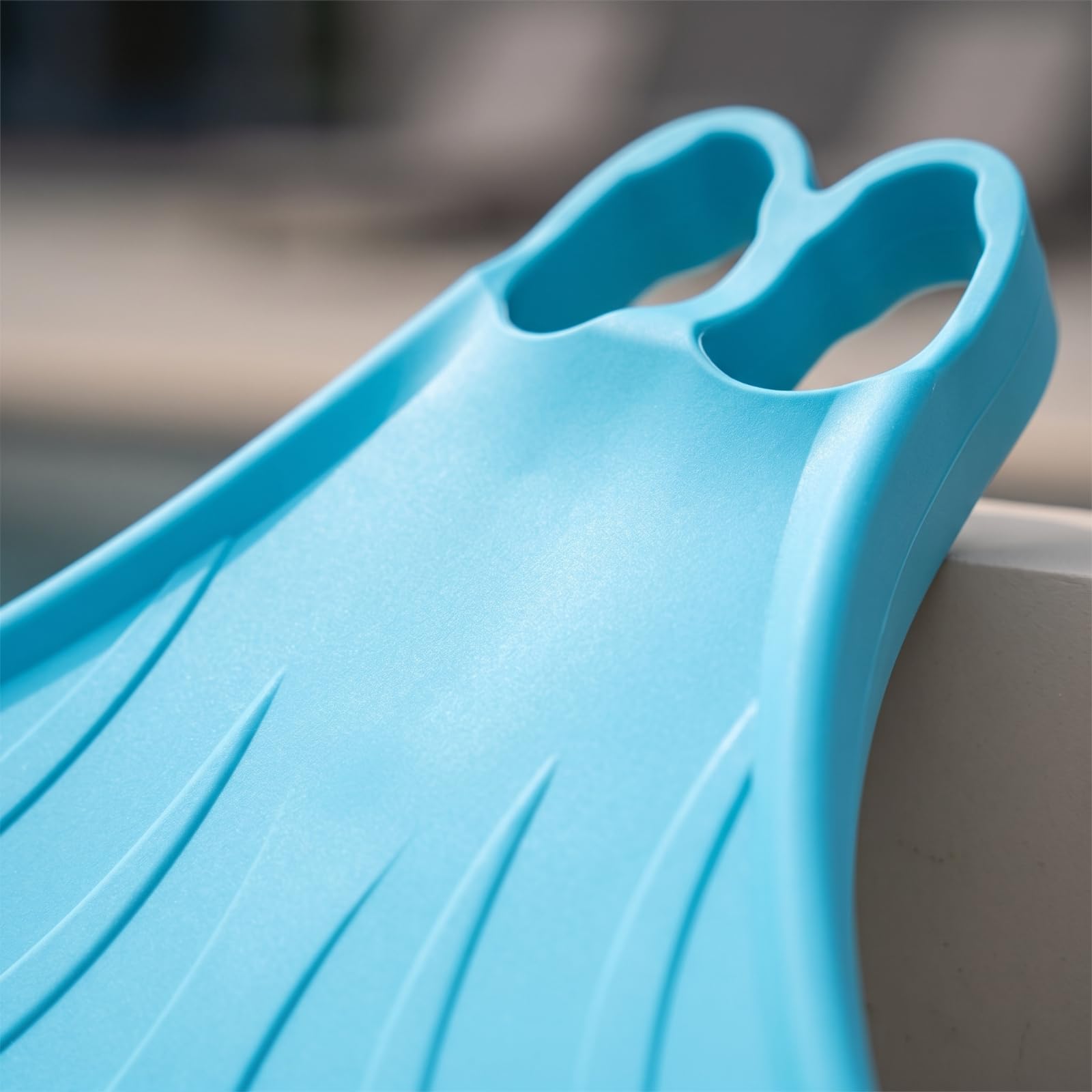 Monopinna da Sirena Morbida Monopinna in Silicone Confortevole Pinna Unica Gomma per Nuotatori, Mermaid, Piscina, Allenamento