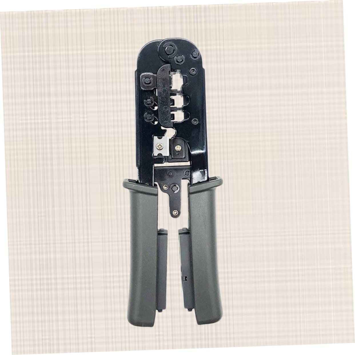 Pinza Crimpatrice Multi- Con Tester Per Ethernet Stripper e Crimpatrice Per Design Ergonomico e Alta Precisione Utensile Elettrico Per Installazioni Rete