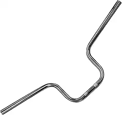 Guidão Curvo de Titânio Reforçado – Para Moto e Bicicleta, Design Ergonômico, Leve e Esportivo JustGoFit