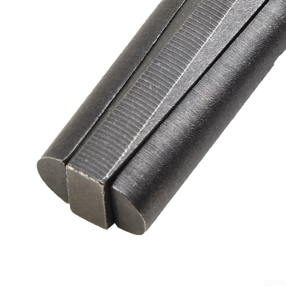 Set di 5 spessori a cuneo per spaccare rocce e pietre, utensili manuali in metallo, diametro 14 mm