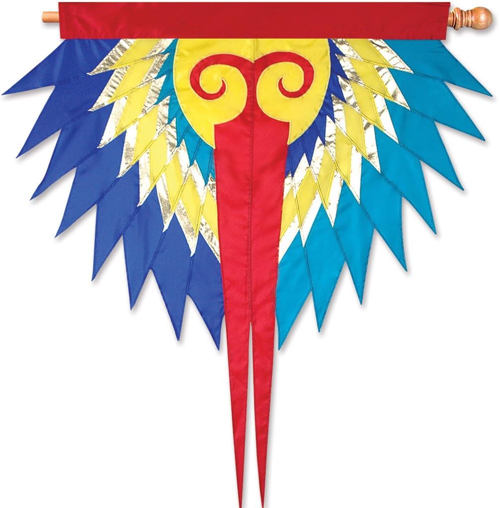 Premier Kites 53206 Progressive Hanging Banner, Phoenix, Orange