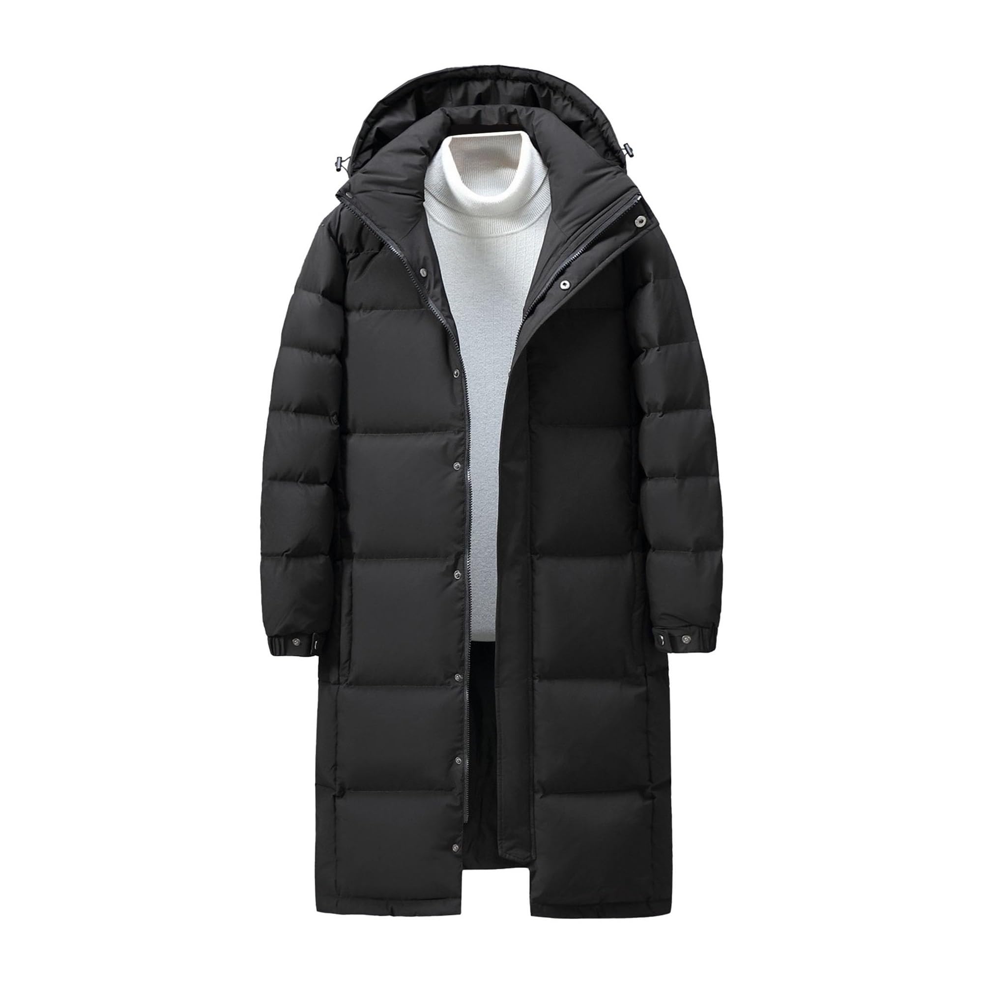 Manteau en Duvet et Veste Longue Capuche : Finis les Frissons en Hiver