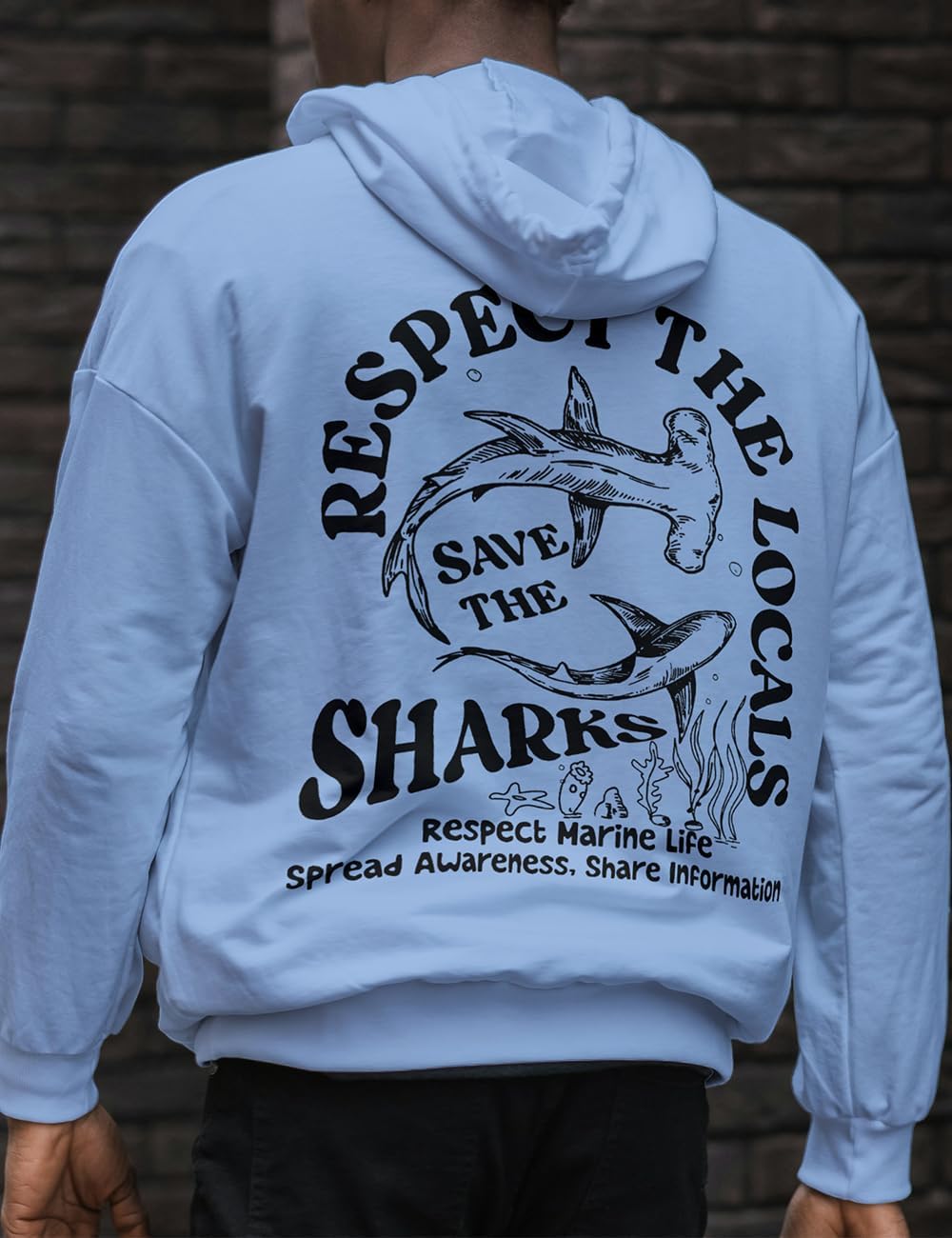 Shark Sweatshirt Whale Ocean Christian Hoodie Whale Shark Shirt Animal Sharks Lover Ocean Nature Women's Men's Pullover