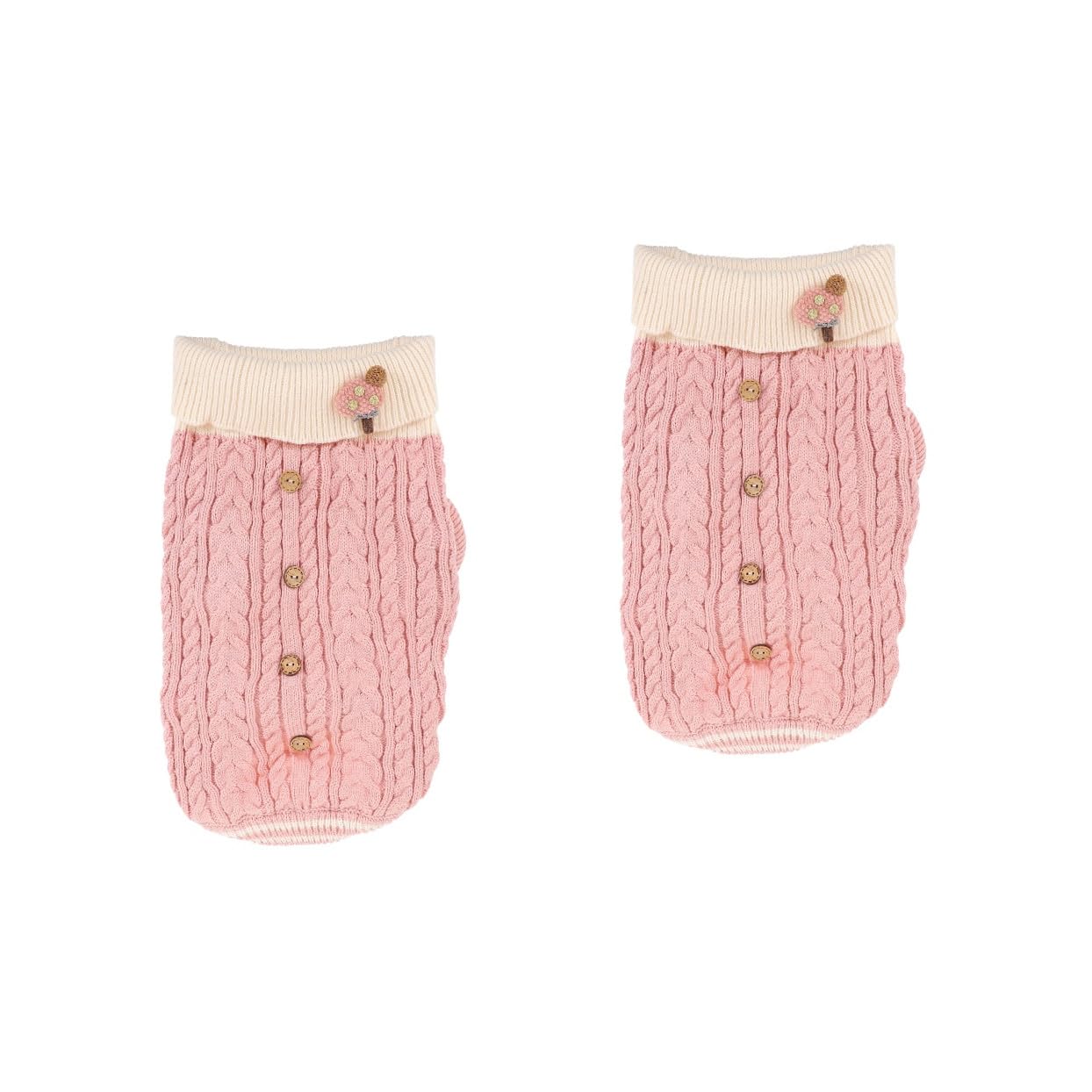 FRCOLOR 2 Piezas De Suéter Abrigado para Perros Ropa Elegante Y Fácil De Poner para Perros Pequeños.