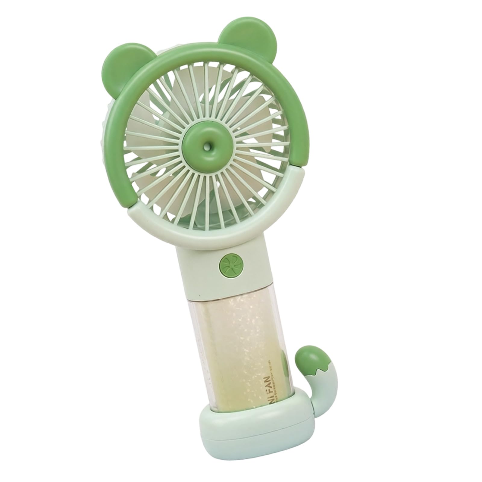 KieTeiiK Rechargeable Handheld Fan and Colorful Night Light Travel Quiet Cooling Device Texture for Outdoor Activity Quiet Tiny Fan