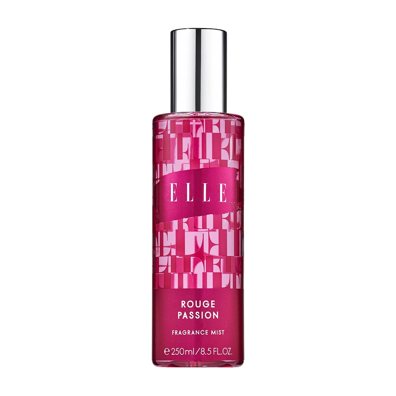 ELLE Rouge Passion Body Mist For Women 250ml | Fruity, Floral, Earthy and Woody Notes | Long Lasting Spray
