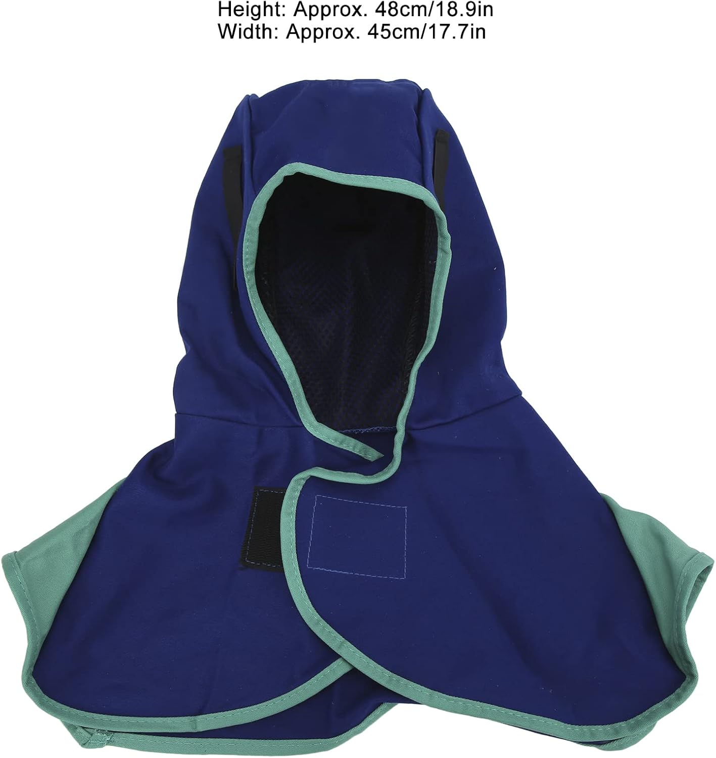 Dioche Welding Hood with Neck Shoulder Drape, Welding Protective Hood Flame Retardant Head Cover with Breathable Fabric, Adjustable, for Welders