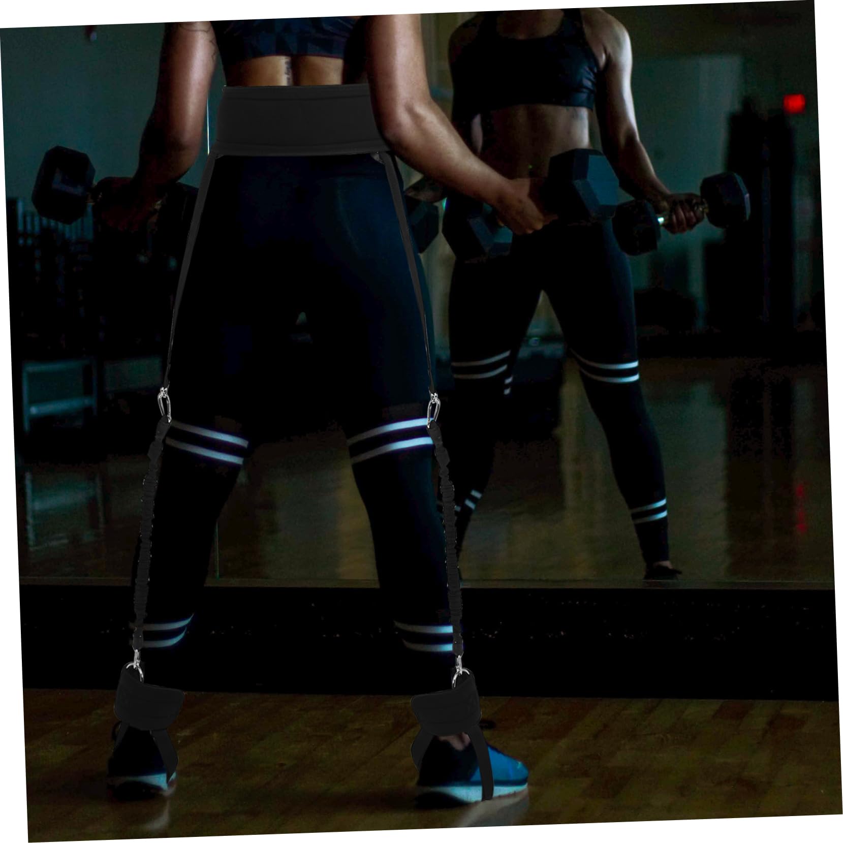 BESTonZON Klimmzug Stoff Fitness Satz Band Widerstandsband Satz aus Latex Tragbar Multifunktional Hüfttraining und Bein für Sport und Zuhause