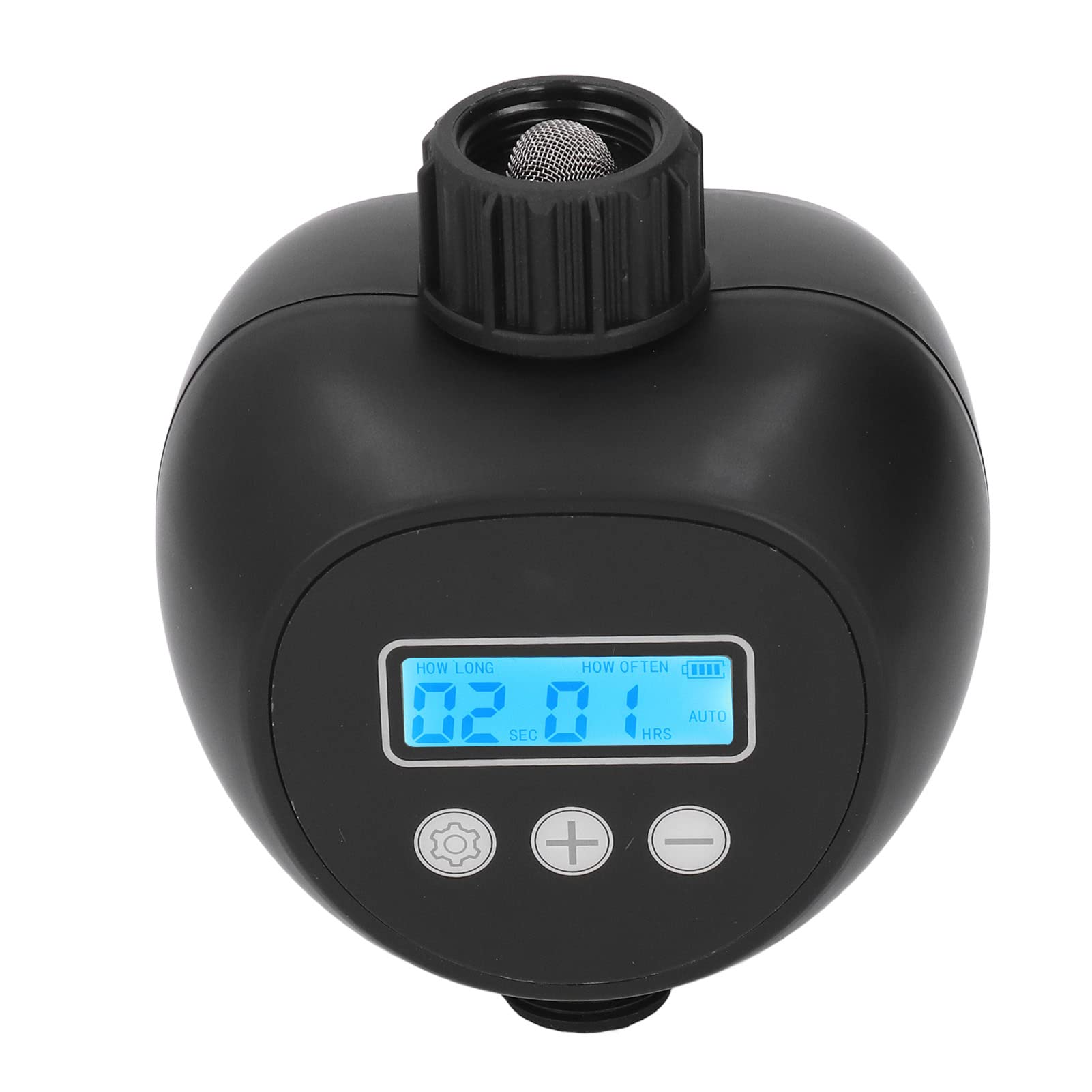 Fdit Timer Automatico per Irrigazione G3/4 con Schermo LCD e Ingresso Orientabile for Giardino, Prato, Balcone