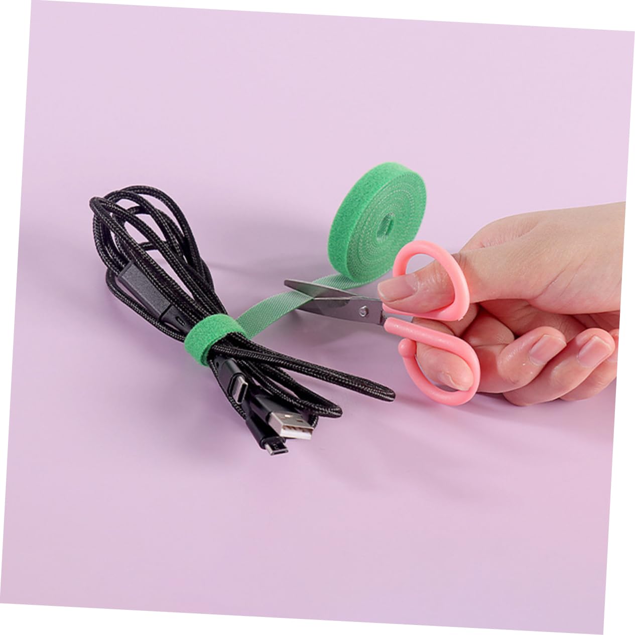 Kisangel 5 Set Fettuccia per Piante Nylon Legature Riutilizzabili per Giardinaggio Adatte per Piante Rampicanti E Organizzazione Assortiti 7 Pezzi*5