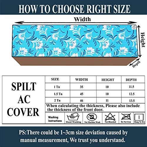 Image of Polycarbonate Water & Dustproof Split Ac Cover for Lloyd 1 Ton 3 Star Ls12b32mx, Beige (Color10)