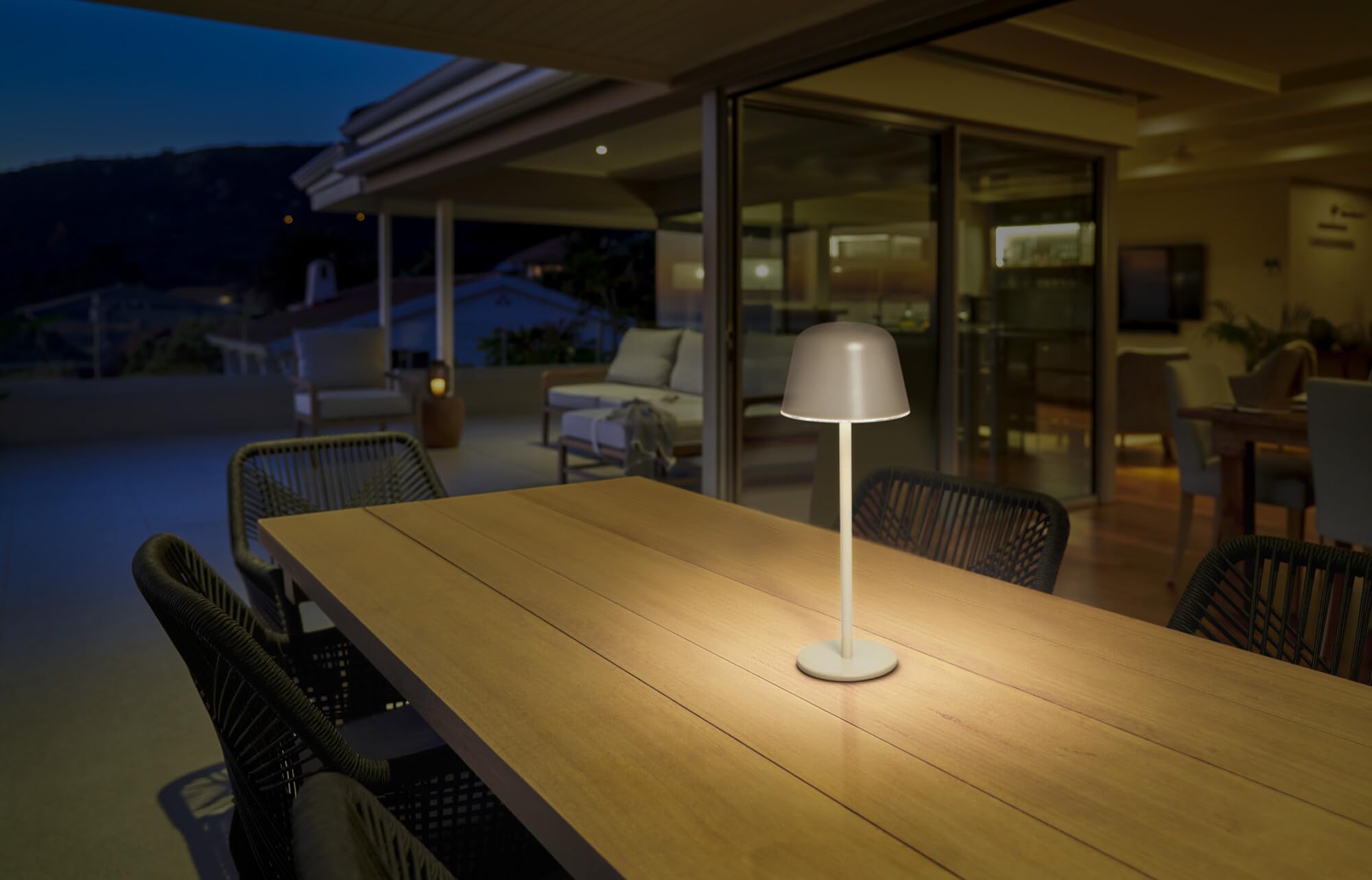 OSRAM Luminaire Extérieur ENDURA STYLE TABLE, 2,5W, 200lm, Gris Foncé, Lampe De Table, Batterie Rechargeable, IP54, Gradation En Continu, Fonction De | Leroy Merlin