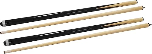 East Eagle Cue de piscina de 36 pulgadas48 pulgadas58 pulgadas, 2 piezas
