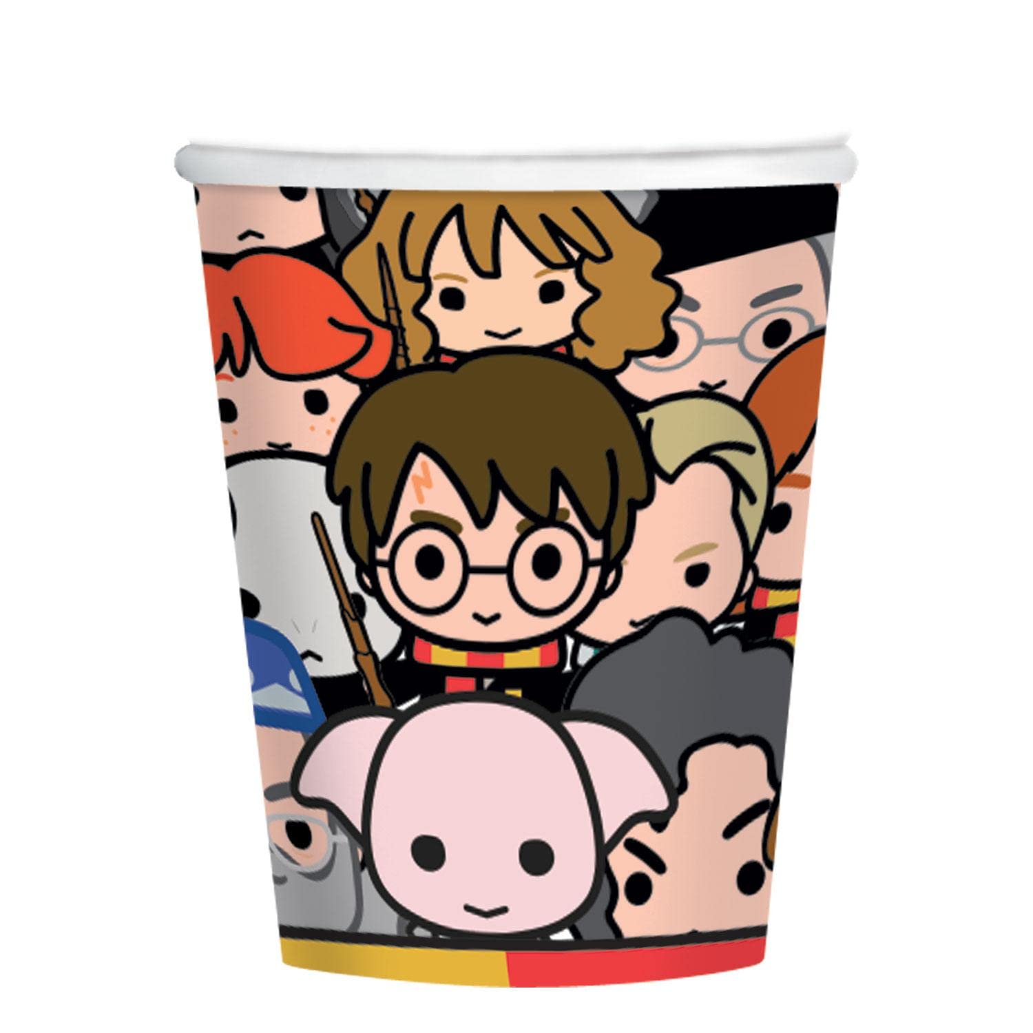 Amscan White Harry Potter Cups 250Ml